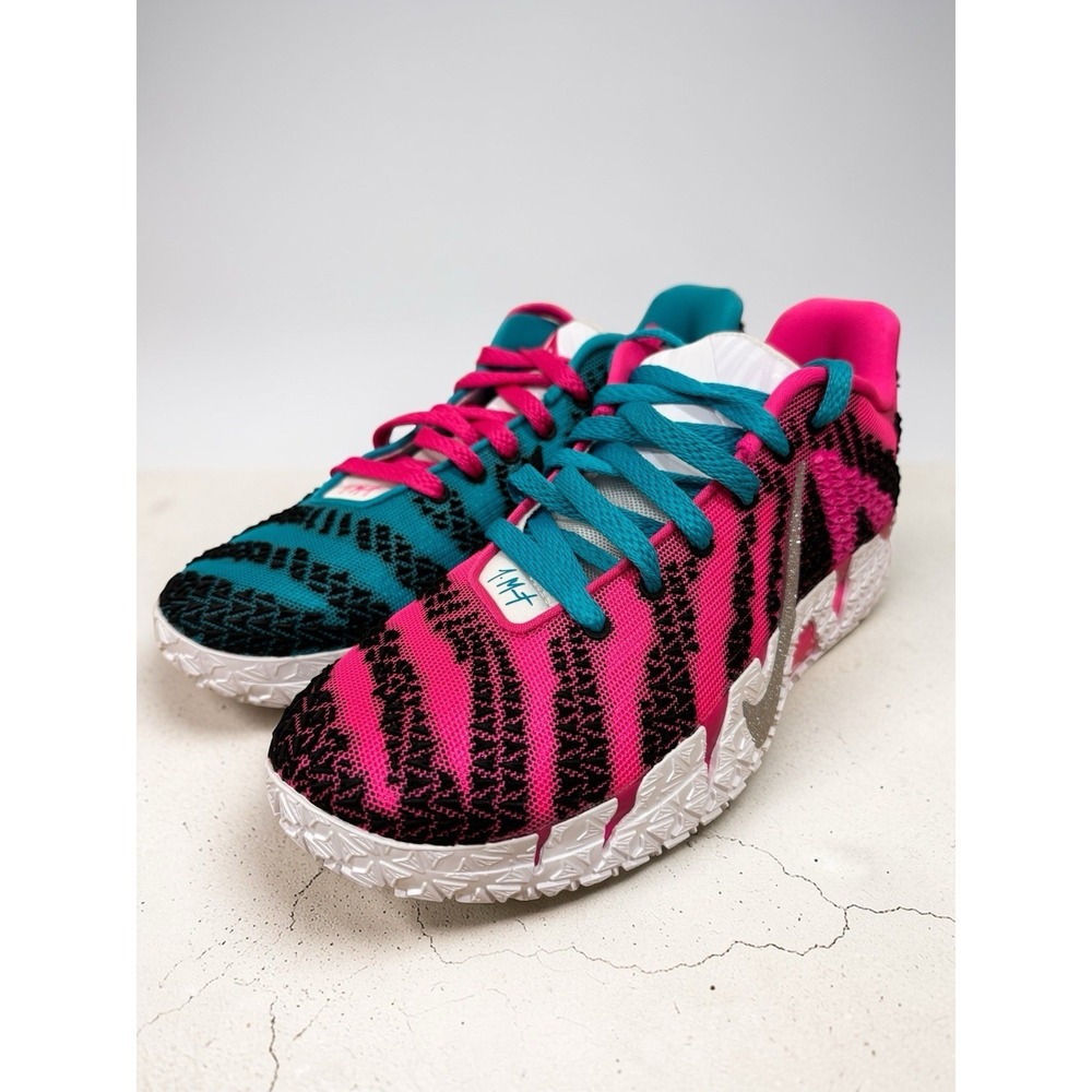 Nike‎ Ja 3 Nike By You Pink Blue Wave Basketball Shoes Men's 7.5 IO7565-900 New